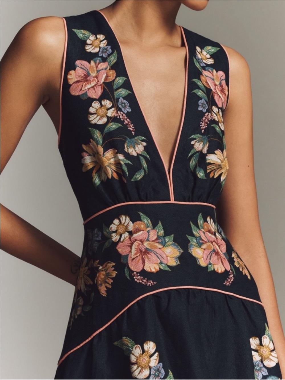 Farm Rio Midi dress - Picture 6 of 12